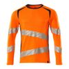 Afbeelding van Mascot Accelerate Safe T-shirt, met lange mouwen | 19081-771 | 14010-hi-vis oranje/donkermarine