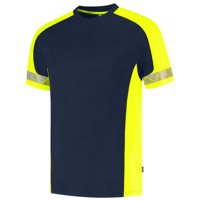 T-shirt Reflective Redefined | donkermarine/fluorgeel | 106104-01017 | TRICORP WORKWEAR T-shirt Reflective Redefined | donkermarine/fluorgeel | 106104-01017 | TRICORP WORKWEAR