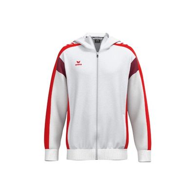 Erima Celebrate 125 trainingsjack met capuchon heren, 1032583, wit/rood