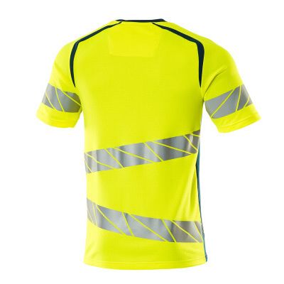 Foto van Mascot Accelerate Safe T-shirt | 19082-771 | 1744-hi-vis geel/donkerpetrol