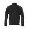 Afbeelding van Gebreide trui met versterkingen, met wol | 17205-939 | 09-zwart