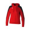 Afbeelding van ERIMA EVO STAR sweatshirt met capuchon Dames | rood/zwart | 1072423