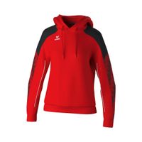 ERIMA EVO STAR sweatshirt met capuchon Dames | rood/zwart | 1072423