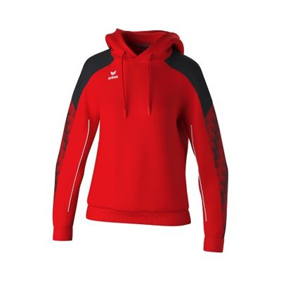 Foto van ERIMA EVO STAR sweatshirt met capuchon Dames | rood/zwart | 1072423