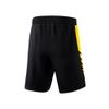 Afbeelding van ERIMA Six Wings worker short Unisex | zwart/geel | 1152215