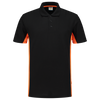 Afbeelding van Poloshirt Bicolor | zwart/oranje | 202004-0998 | TRICORP WORKWEAR