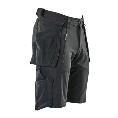 Foto van Shorts, afneembare spijkerzakken,stretch | 17149-311 | 010-donkermarine