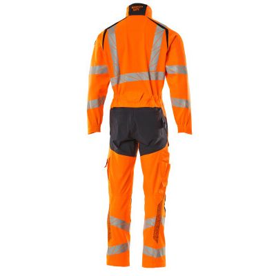 Foto van Mascot Accelerate Safe Overall met kniezakken | 19519-236 | 14010-hi-vis oranje/donkermarine