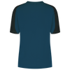 Afbeelding van T-shirt Bicolor Redefined Dames | petrol/zwart | 106109-9309 | TRICORP WORKWEAR