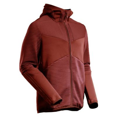 Mascot CUSTOMIZED Fleece capuchontrui met rits | 22603-681 | 24-herfstrood Mascot CUSTOMIZED Fleece capuchontrui met rits | 22603-681 | 24-herfstrood