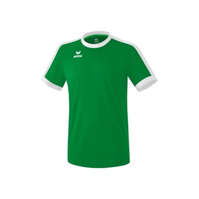 Foto van ERIMA Retro Star shirt Kinderen | smaragd/wit | 3132124