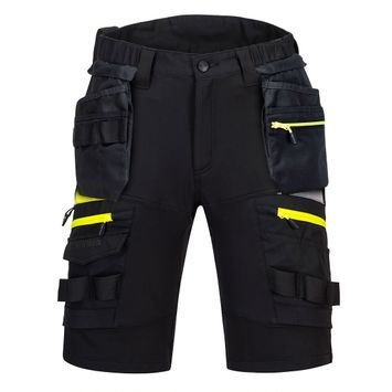 Foto van PortWest DX4 Shorts met spijkerzakken Zwart| DX444