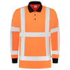 Afbeelding van Poloshirt RWS Birdseye Lange Mouw | fluororanje | 203005-14 | TRICORP SAFETY