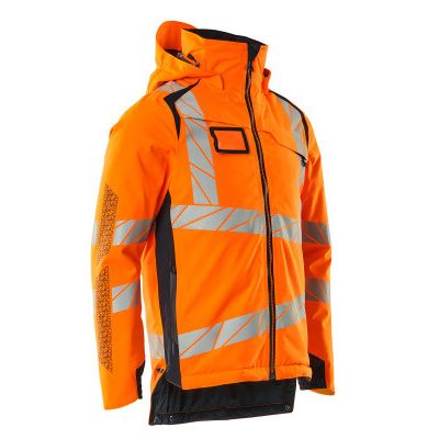 Foto van Mascot Accelerate Safe Winterjas | 19035-449 | 14010-hi-vis oranje/donkermarine