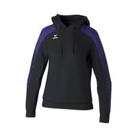 ERIMA EVO STAR sweatshirt met capuchon Dames | zwart/ultra violet | 1072429