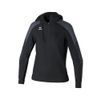 Afbeelding van ERIMA EVO STAR trainingsjack met capuchon Dames | zwart/slate grey | 1032455