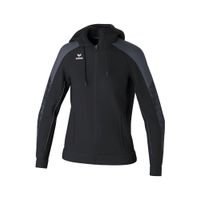ERIMA EVO STAR trainingsjack met capuchon Dames | zwart/slate grey | 1032455