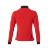 Afbeelding van Mascot 18494-962 Sweatshirt met rits signaal rood/zwart
