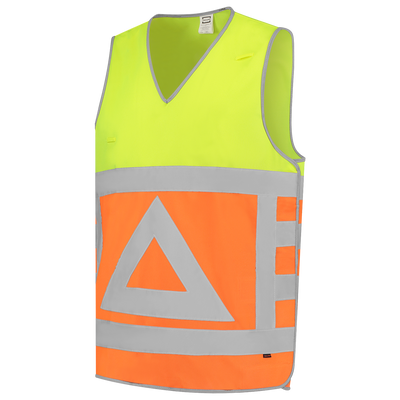 Tabard Verkeersregelaar | oranje/geel | 453011-1417 | TRICORP SAFETY Tabard Verkeersregelaar | oranje/geel | 453011-1417 | TRICORP SAFETY