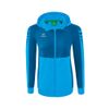 Afbeelding van ERIMA Six Wings trainingsjack met capuchon Dames | curaçao/mykonos | 1032222