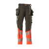 Afbeelding van Mascot Accelerate Safe Broek met spijkerzakken | 19131-711 | 18222-donkerantraciet/hi-vis rood