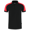 Afbeelding van Poloshirt Bicolor Redefined | zwart/helderrood | 206106-09202 | TRICORP WORKWEAR
