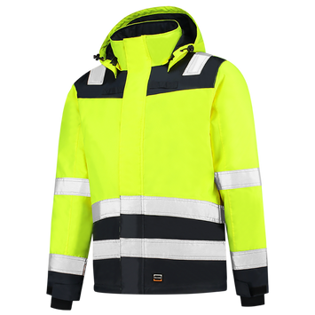 Midi Parka High Vis Bicolor | fluorgeel/donkermarine | 403023-17010 | TRICORP SAFETY Foto van Midi Parka High Vis Bicolor | fluorgeel/donkermarine | 403023-17010 | TRICORP SAFETY