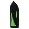 Afbeelding van Polosweater Bicolor Borstzak | zwart/limegroen | 302001-0937 | TRICORP WORKWEAR