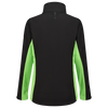 Afbeelding van Softshell Bicolor Dames | zwart/limegroen | 402008-0937 | TRICORP WORKWEAR