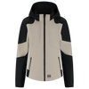 Afbeelding van Softshell Capuchon Bicolor Redefined Dames | zand/zwart | 406119-5509 | TRICORP WORKWEAR
