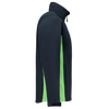Afbeelding van Softshell Bicolor | marine/limegroen | 402002-0137 | TRICORP WORKWEAR