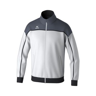 Foto van ERIMA CHANGE by erima trainingsjack Kinderen | wit/slate grey/zwart | 1032429