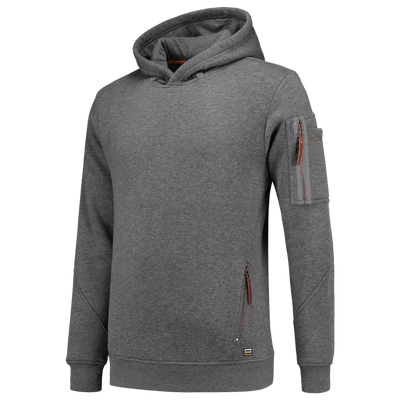 Foto van Sweater Premium Capuchon | steengrijs melange | 304001-89 | TRICORP WORKWEAR