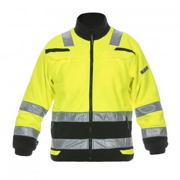 Foto van Hydrowear Torgau fleecejack EN471 | 04026026-179 | geel/zwart