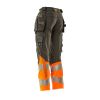 Afbeelding van Mascot Accelerate Safe Broek met spijkerzakken | 19131-711 | 1814-donkerantraciet/hi-vis oranje