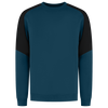 Afbeelding van Sweater Bicolor Redefined | petrol/zwart | 306112-9309 | TRICORP WORKWEAR