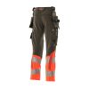 Afbeelding van Mascot Accelerate Safe Broek met spijkerzakken | 19131-711 | 18222-donkerantraciet/hi-vis rood