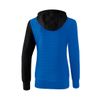 Afbeelding van 5-C trainingsjack met capuchon Dames | new royal/zwart/wit | 1031910