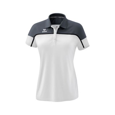 Foto van ERIMA CHANGE by erima polo Dames | wit/slate grey/zwart | 1112316