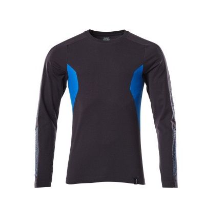Mascot 18381-959 T-shirt, met lange mouwen donker marine/azur blauw Mascot 18381-959 T-shirt, met lange mouwen donker marine/azur blauw