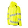 Afbeelding van Mascot Accelerate Safe Capuchontrui met rits | 19284-781 | 17010-hi-vis geel/donkermarine