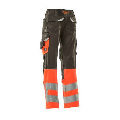 Foto van Mascot Leeds | 15679-860 | 018222-donkerantraciet/hi-vis rood