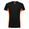 Afbeelding van T-shirt Bicolor | zwart/oranje | 102004-0998 | TRICORP WORKWEAR