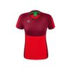 Afbeelding van ERIMA Six Wings T-shirt Dames | rood/bordeaux | 1082216