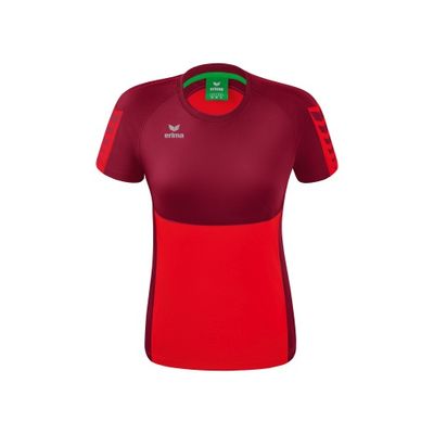 Foto van ERIMA Six Wings T-shirt Dames | rood/bordeaux | 1082216