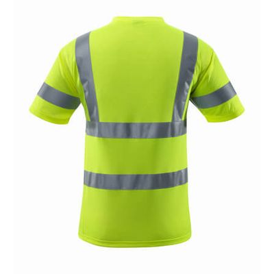 Foto van T-shirt, V-hals, klasse 2 | 18282-995 | 017-hi-vis geel