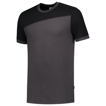 Foto van T-shirt Bicolor Naden | donkergrijs/zwart | 102006-1809 | TRICORP WORKWEAR