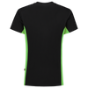 Afbeelding van T-shirt Bicolor | zwart/limegroen | 102004-0937 | TRICORP WORKWEAR