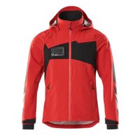 Mascot 18001-249-20209 Outdoor shell jack, lichtgewicht, waterdicht signaal rood/zwart