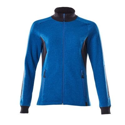 Mascot 18494-962 Sweatshirt met rits azur blauw/donker marine